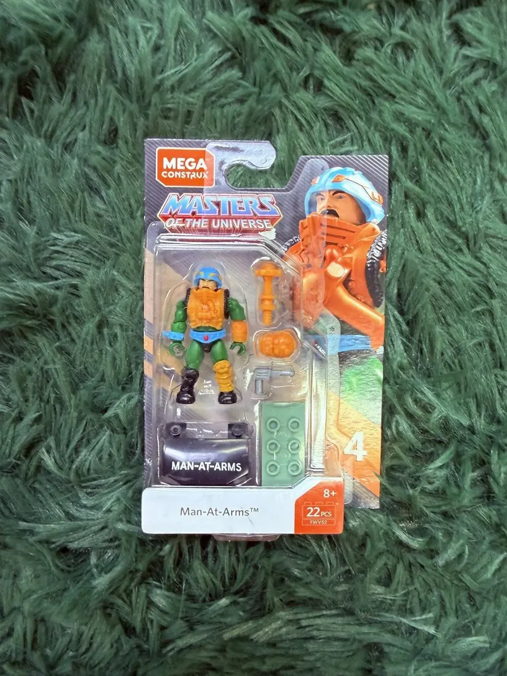 Mega Construx Masters of the Universe Man-At-Arms Action Figure FWV52 New